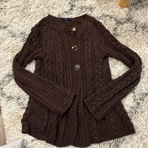 Gap cable knit cardigan